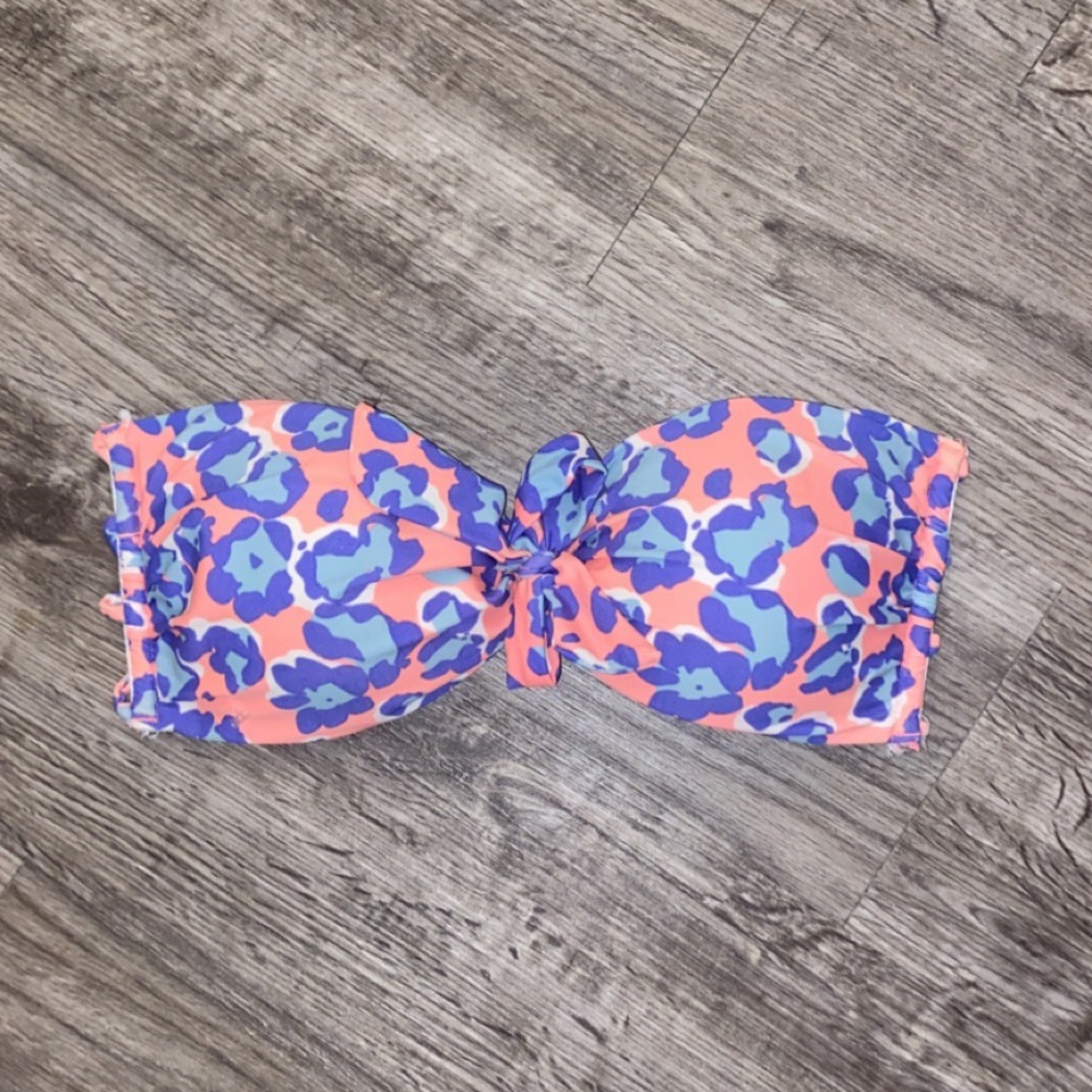 Cheetah bikini top